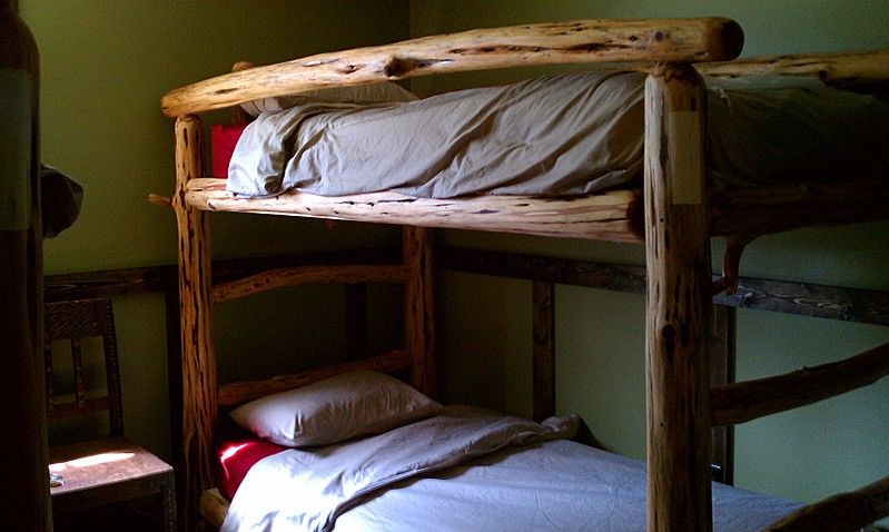 After weeks on the trail, a bed at Bearded Woods must seem downright luxurious.