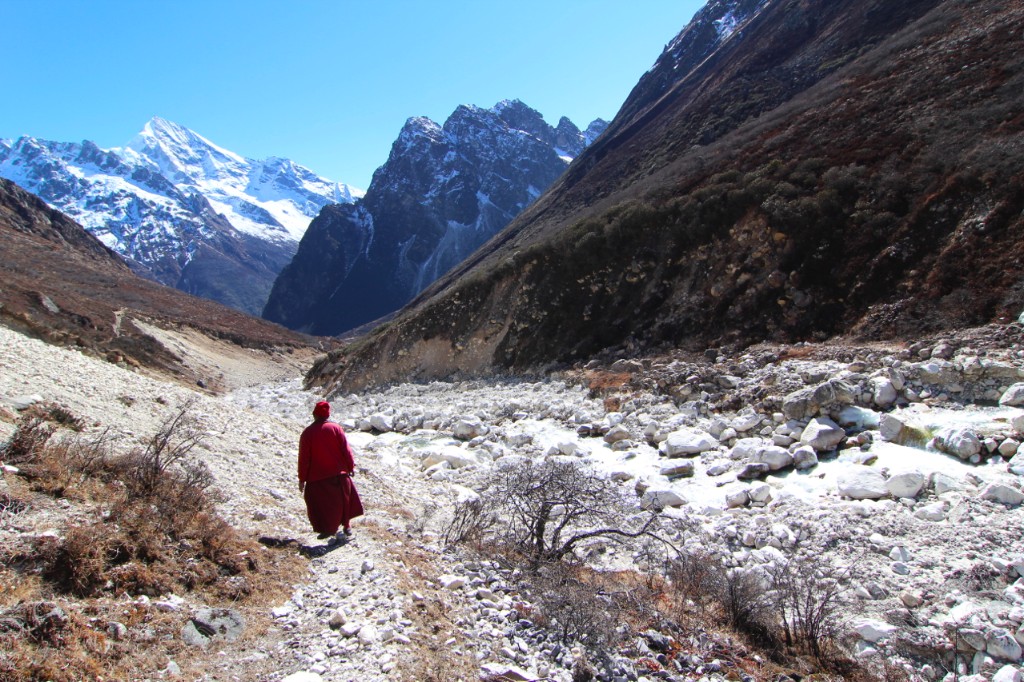 Lapche Khola at the Border of the Tibetan Autonomous Region (China) – Lapche, Dolakha District